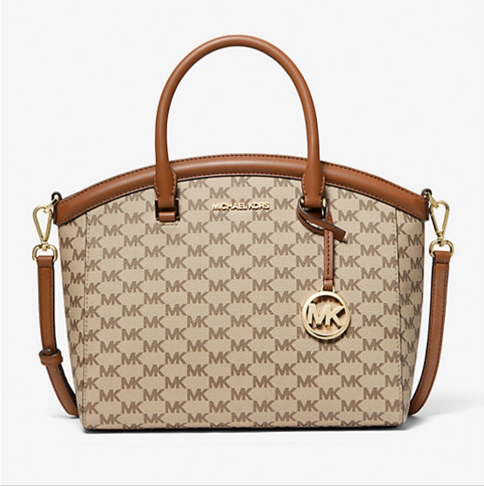 Michael Kors Brown Signature Tote Bag